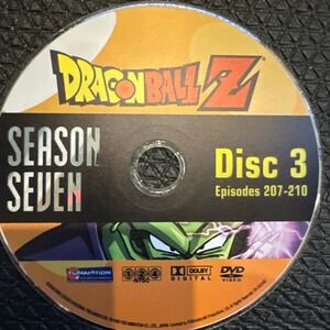 DRAGON BALL Z SEASON 7 DISC 3 DVD DISC Only Tested